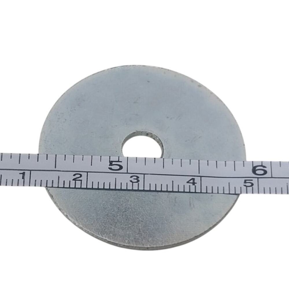 100 New 1/4" 1.5" Dottie Zinc Plated Hardware Fender Washers FENW 14112